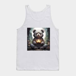 Teddy meditating Tank Top